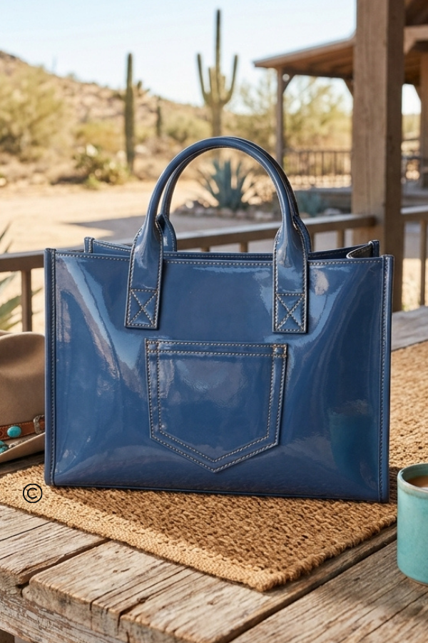 SC - ETA 10/29-11/12 The Denim Darlin' Vinyl Tote Bag©