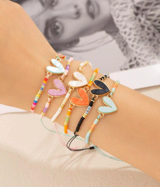 Heart Bracelet Sets