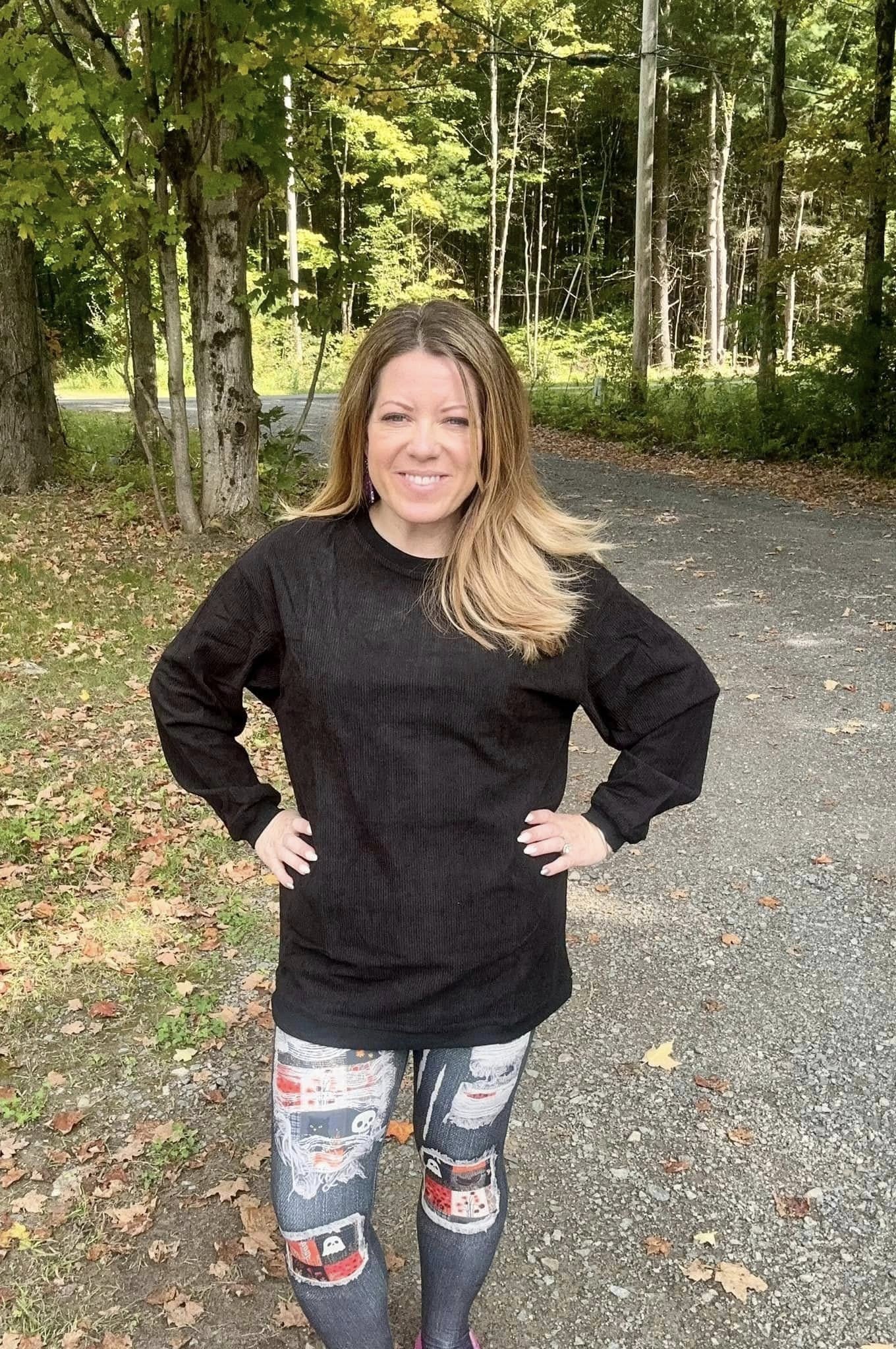 Comfy Corded Crewneck