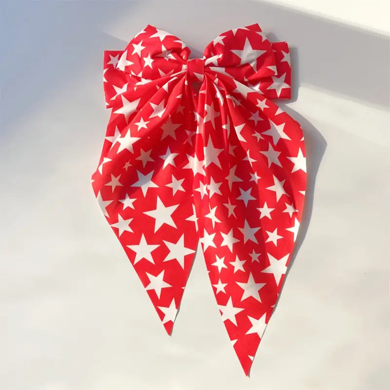 Patriotic Hair Bow Set of 4