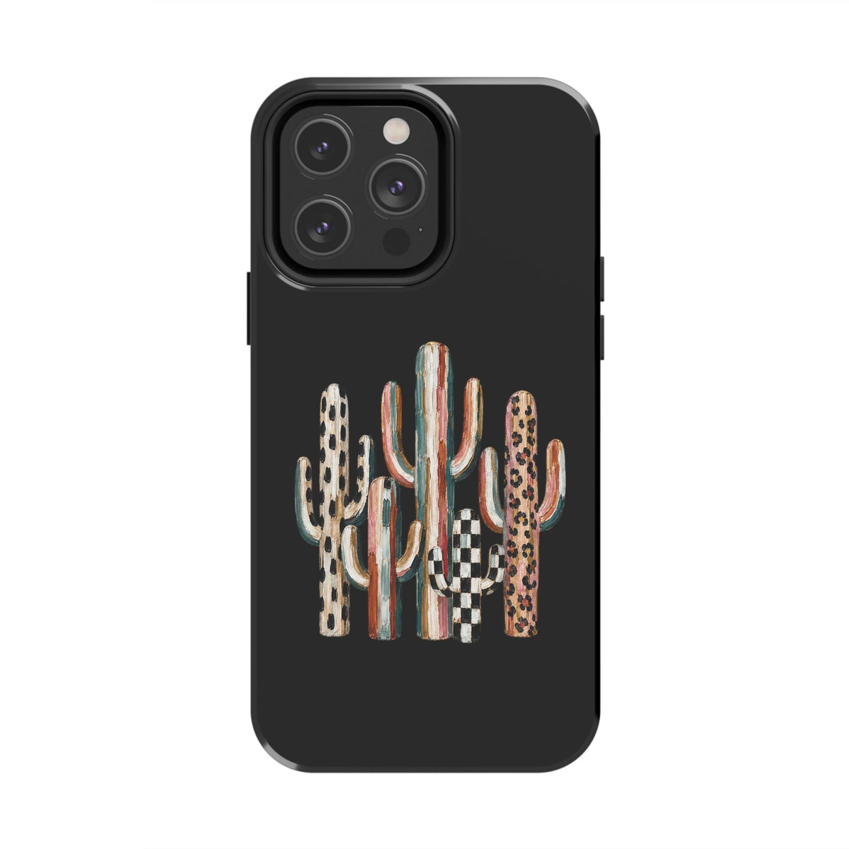 Boho Cactus Trio Phone Case | Tough Phone Case