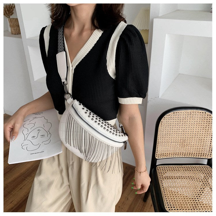 Party Time Zipper Fanny Pack Cross Body