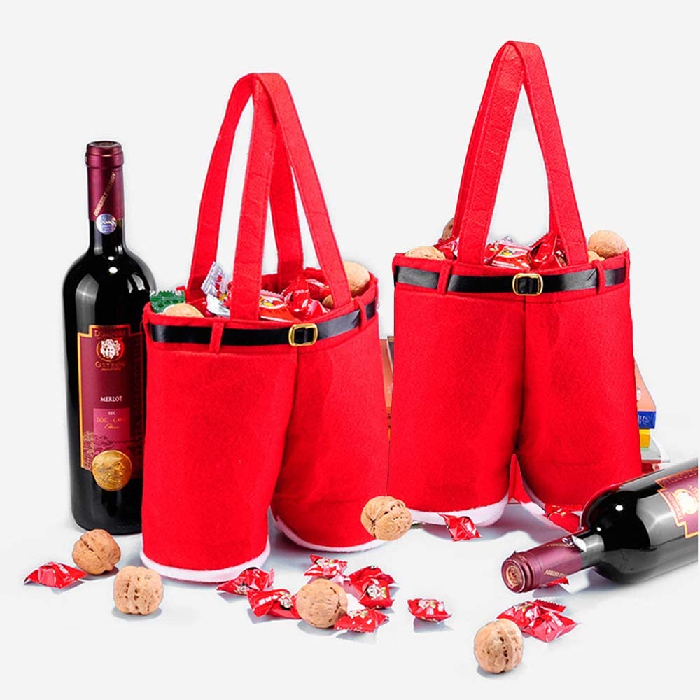 Santa Pants Gift Bag