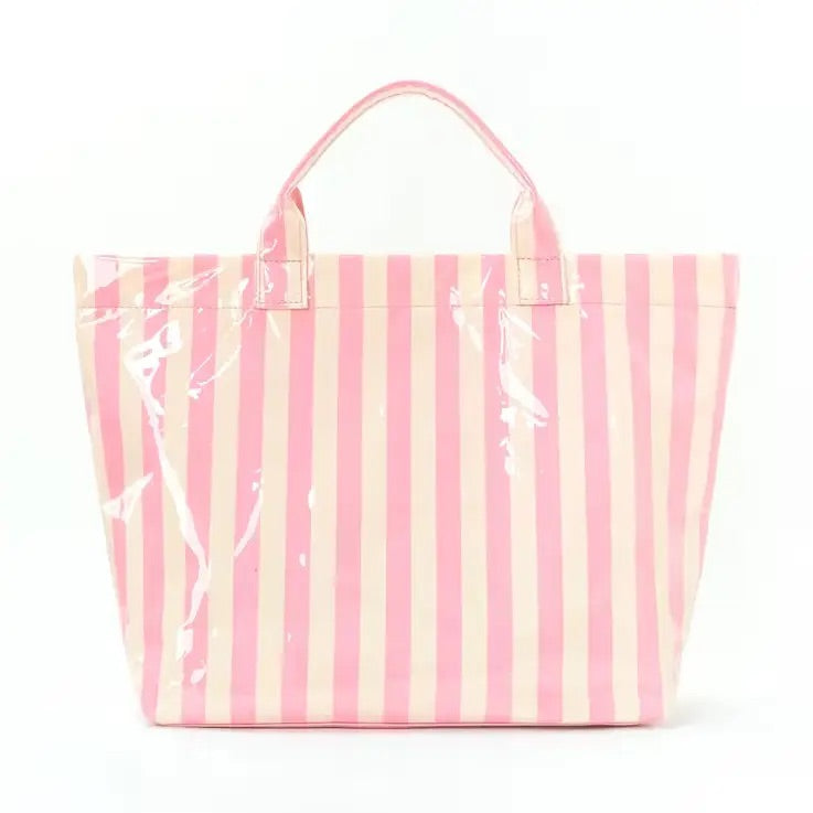 Summer Stripe Pinks Trendy Bag