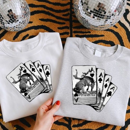 The OG card flush sublimation T-shirt