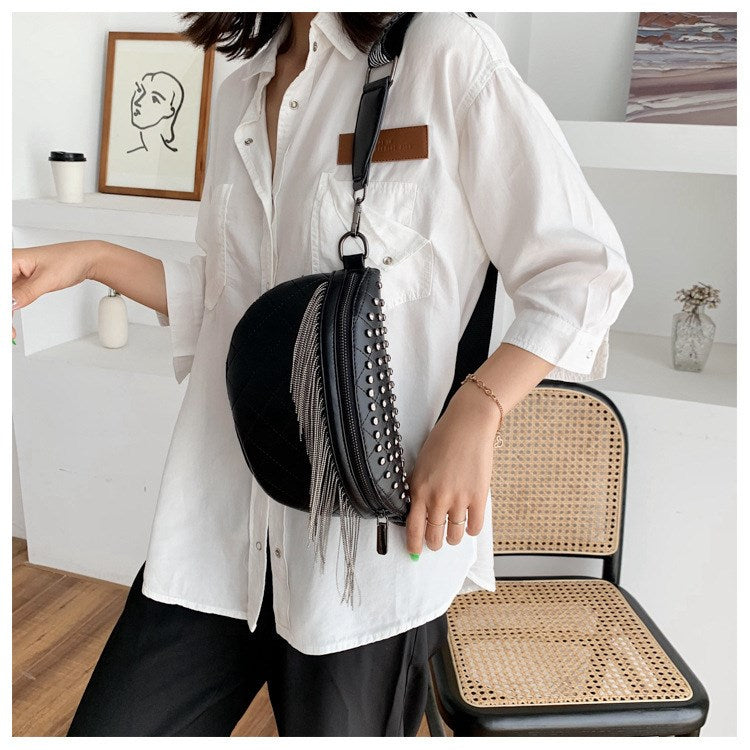 Party Time Zipper Fanny Pack Cross Body