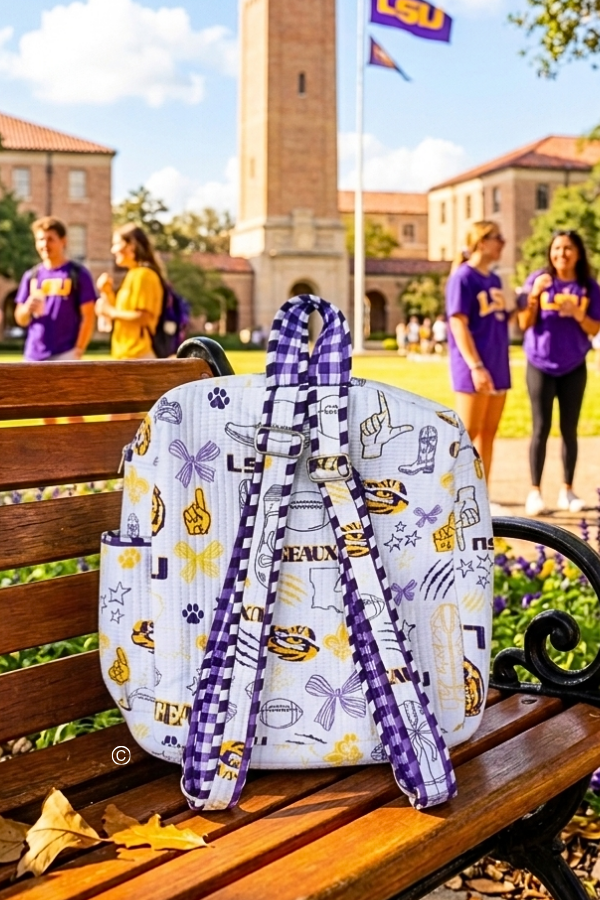 SC - ETA 7/1 - LSU Backpack©
