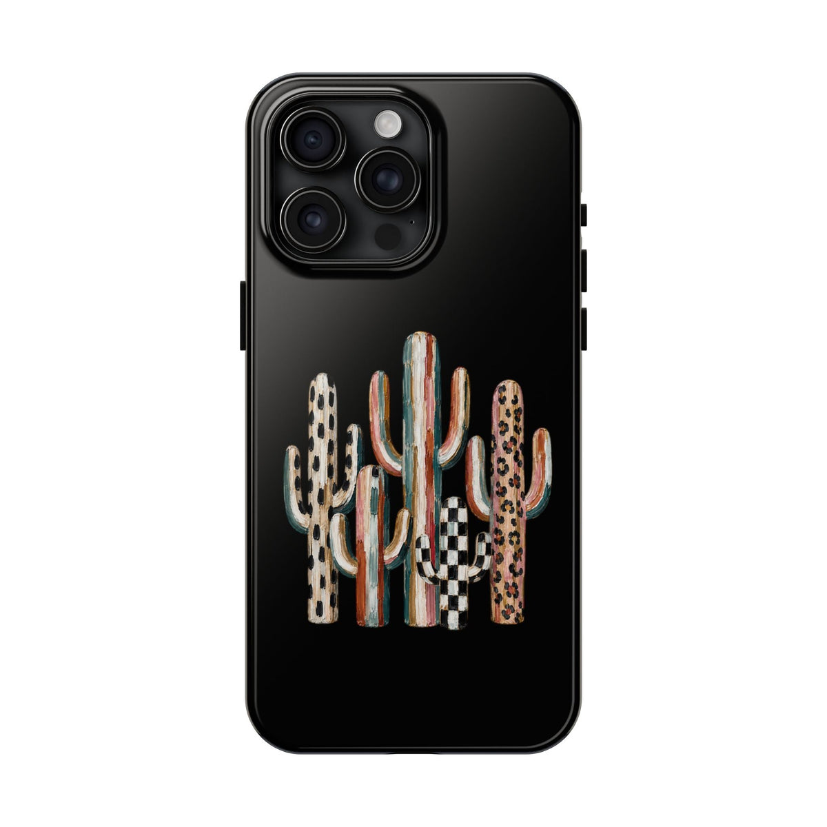 Boho Cactus Trio Phone Case | Tough Phone Case