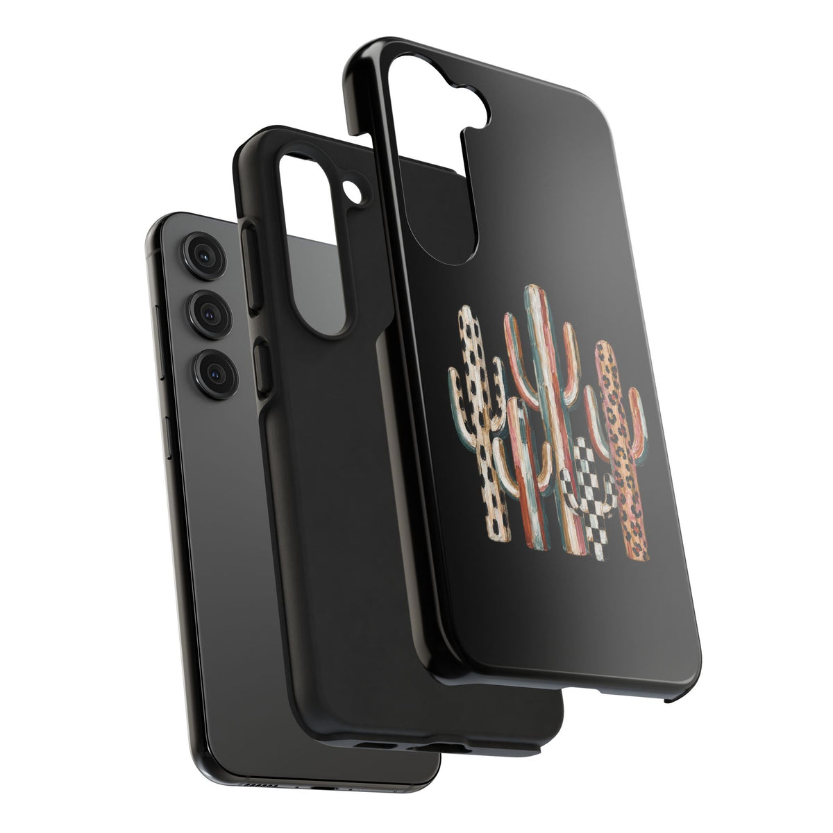 Boho Cactus Trio Phone Case | Tough Phone Case
