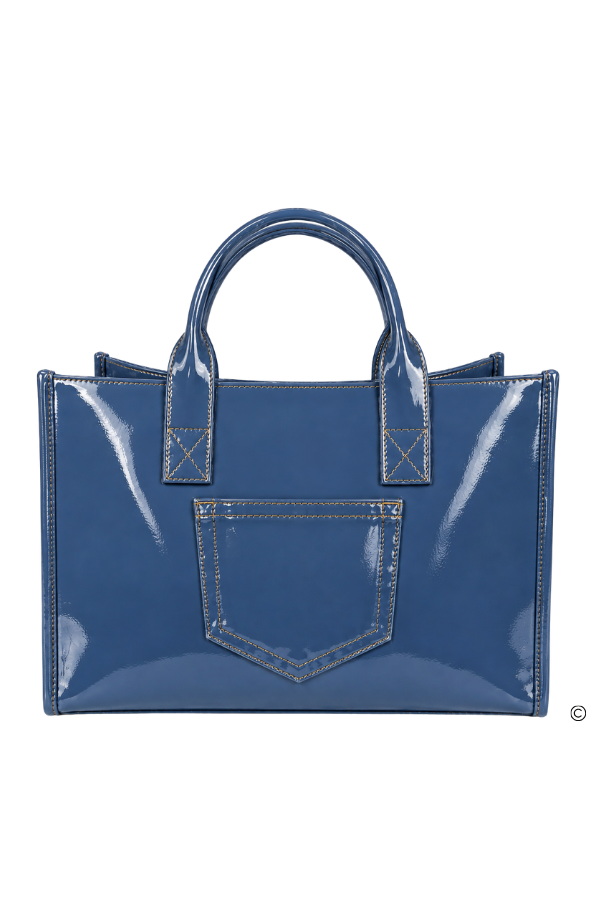 SC - ETA 10/29-11/12 The Denim Darlin' Vinyl Tote Bag©