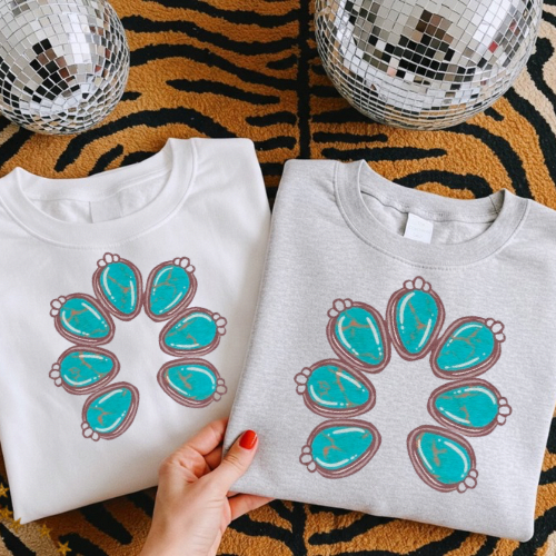 Squash blossom sublimation T-shirt