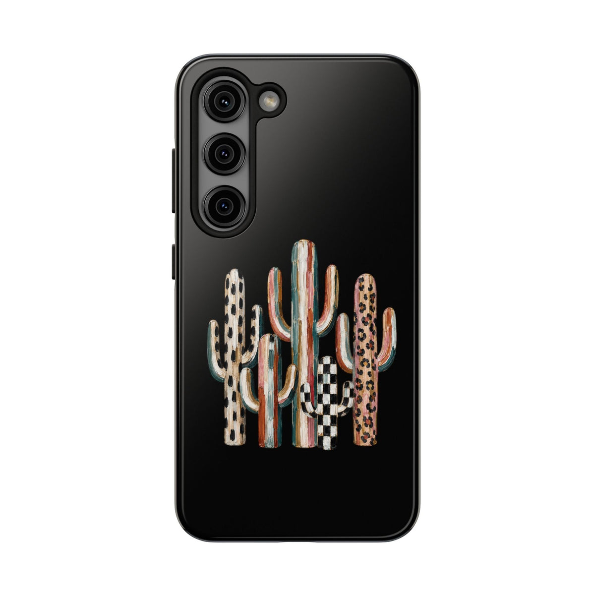 Boho Cactus Trio Phone Case | Tough Phone Case