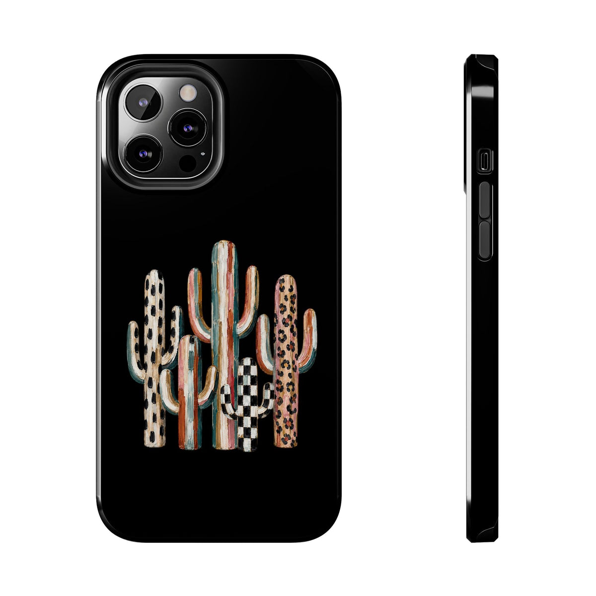 Boho Cactus Trio Phone Case | Tough Phone Case