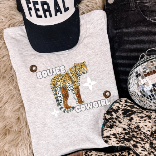 Boujee Cowgirl tee sublimation T-shirt