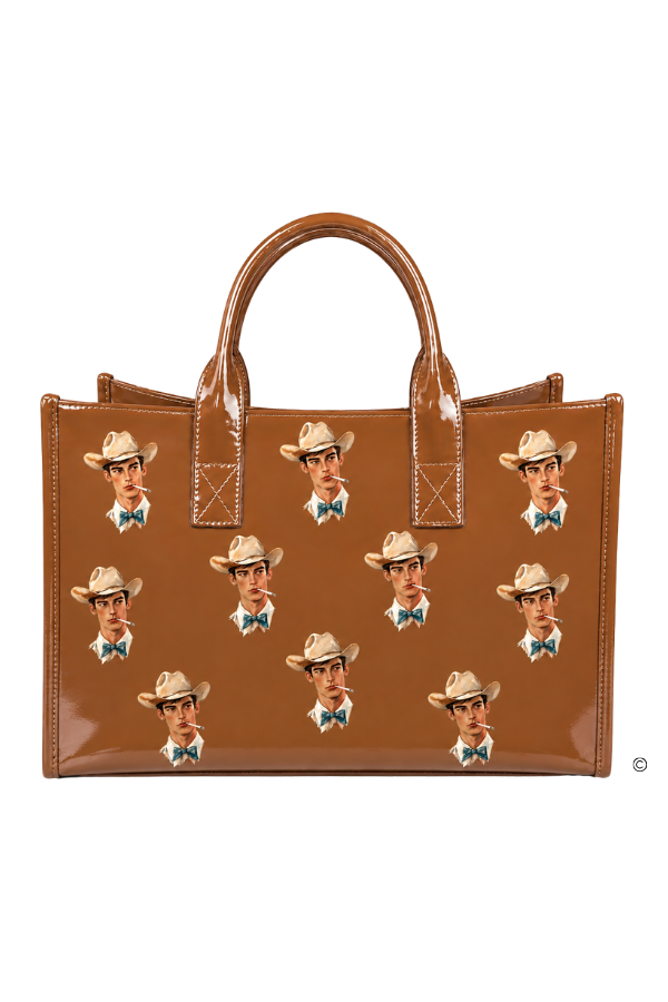 SC - ETA 10/29-11/12 The Nashville Cowboy Vinyl Tote Bag©