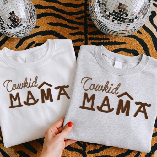 COWKID mama sublimation T-shirt