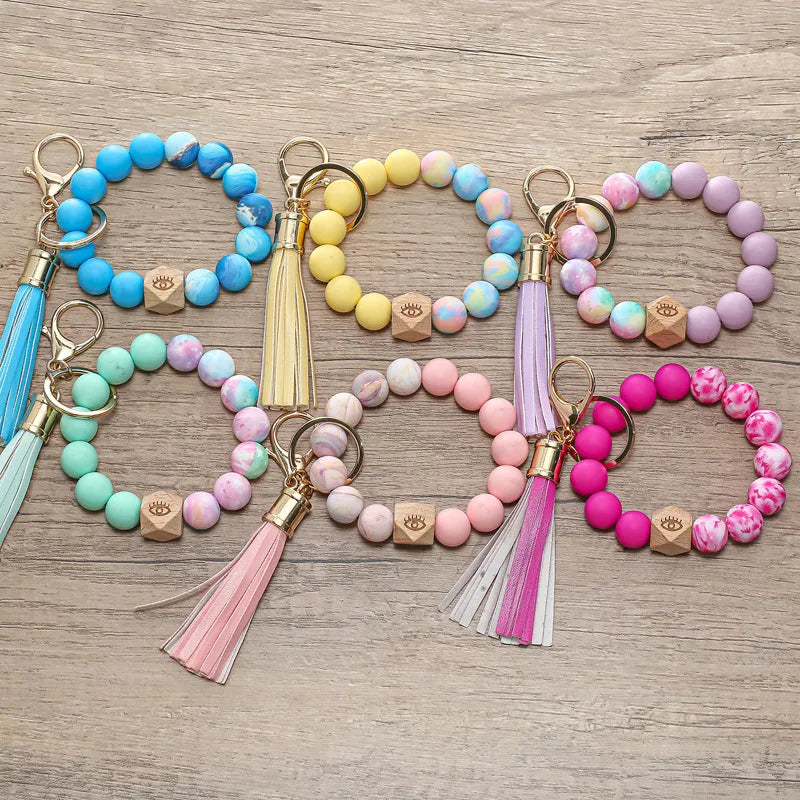 Spring KeyChain Wristlets