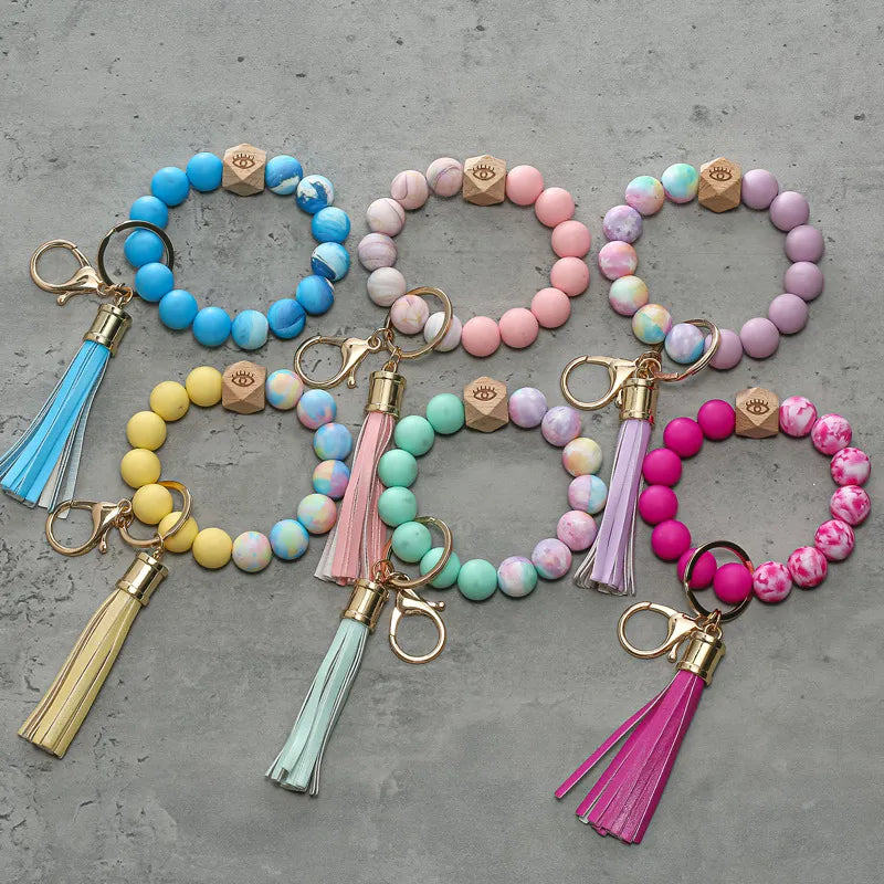 Spring KeyChain Wristlets