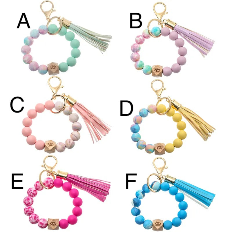 Spring KeyChain Wristlets