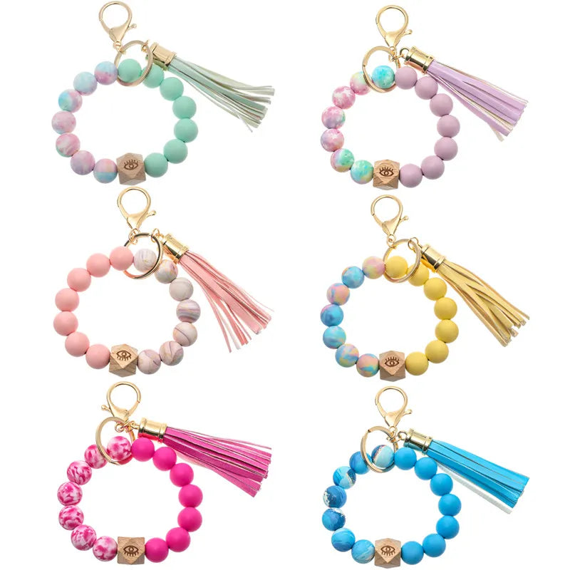 Spring KeyChain Wristlets