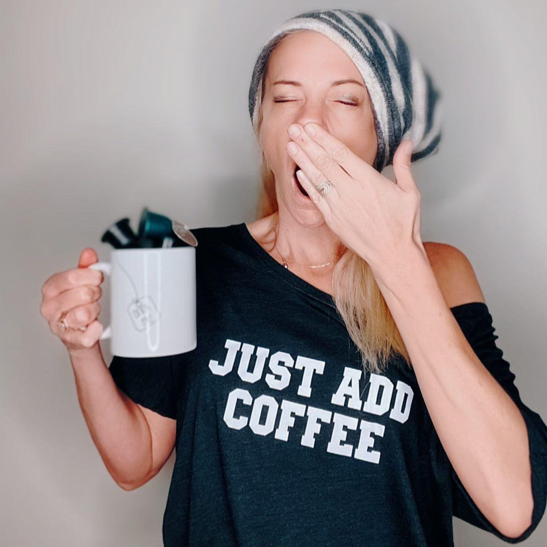 Just Add Coffee - Off the Shoulder