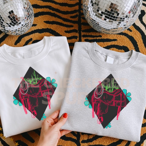 Saddle up cactus sublimation T-shirt