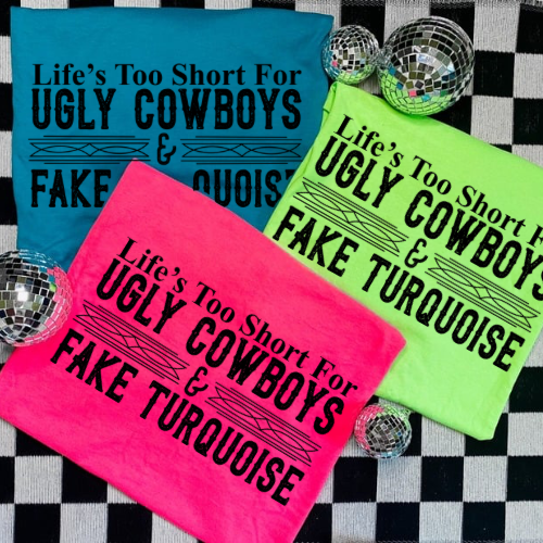 Life’s to short neon sublimation T-shirt