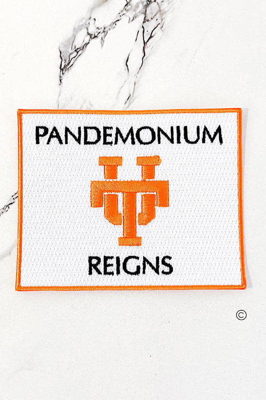 SC - Pandemonium Reigns Embroidered Patch