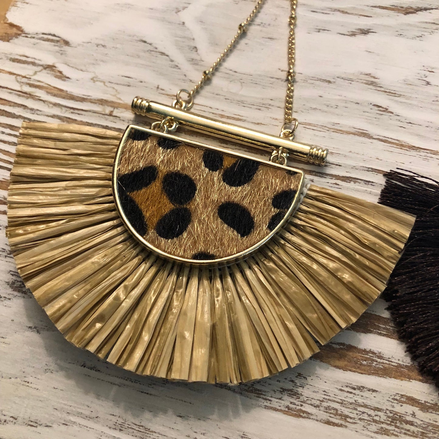 Rafia Jungle Necklaces