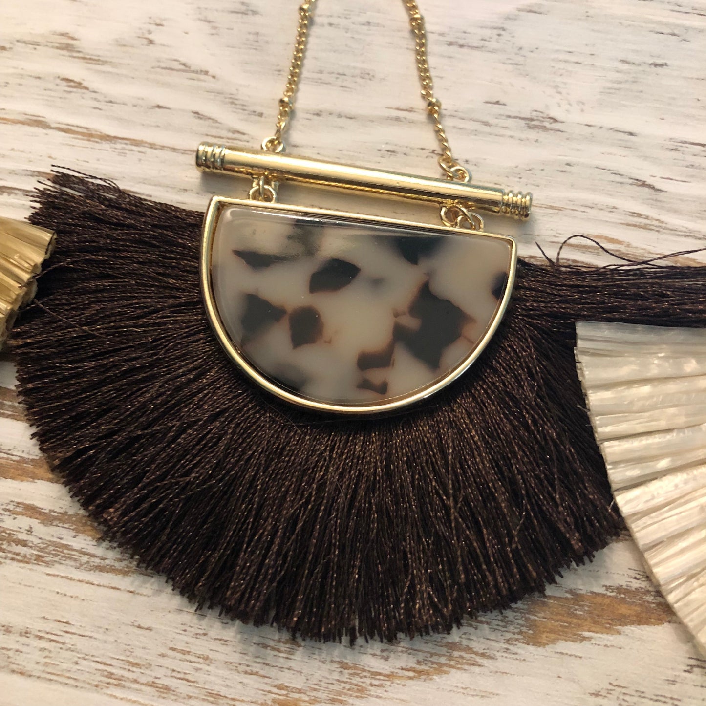 Rafia Jungle Necklaces