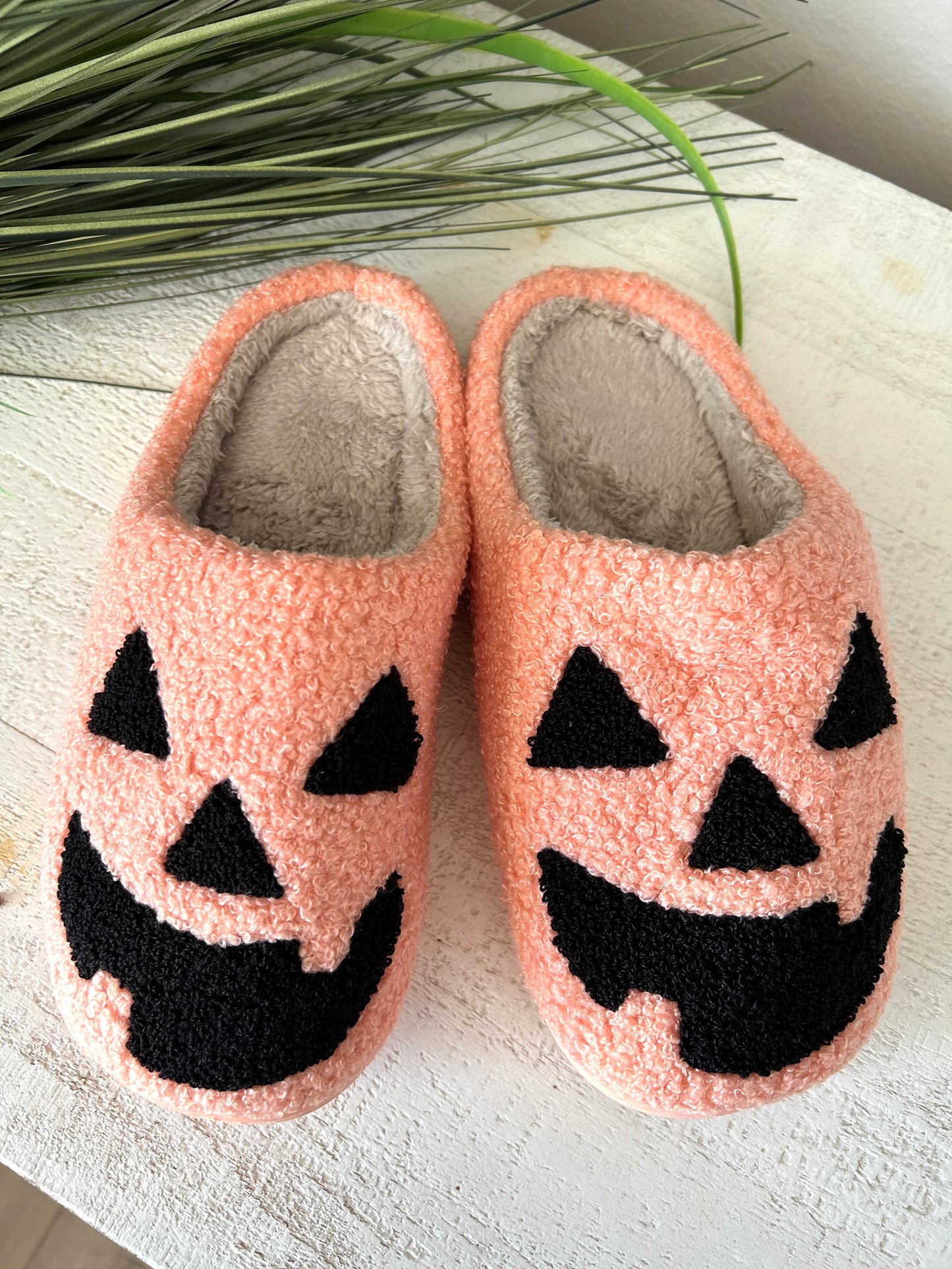 Halloween Jack O Lantern Slippers PRE ORDER