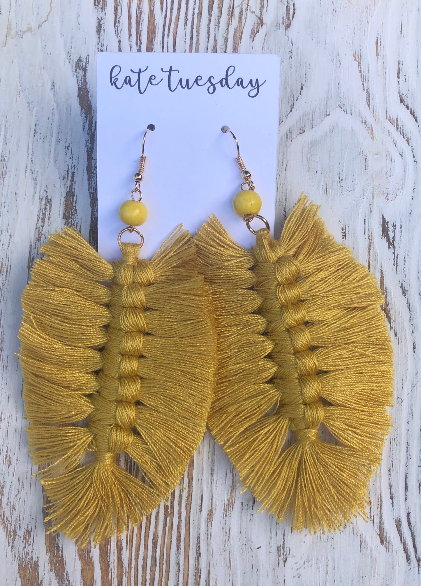 Fall Fringe Hang Earrings