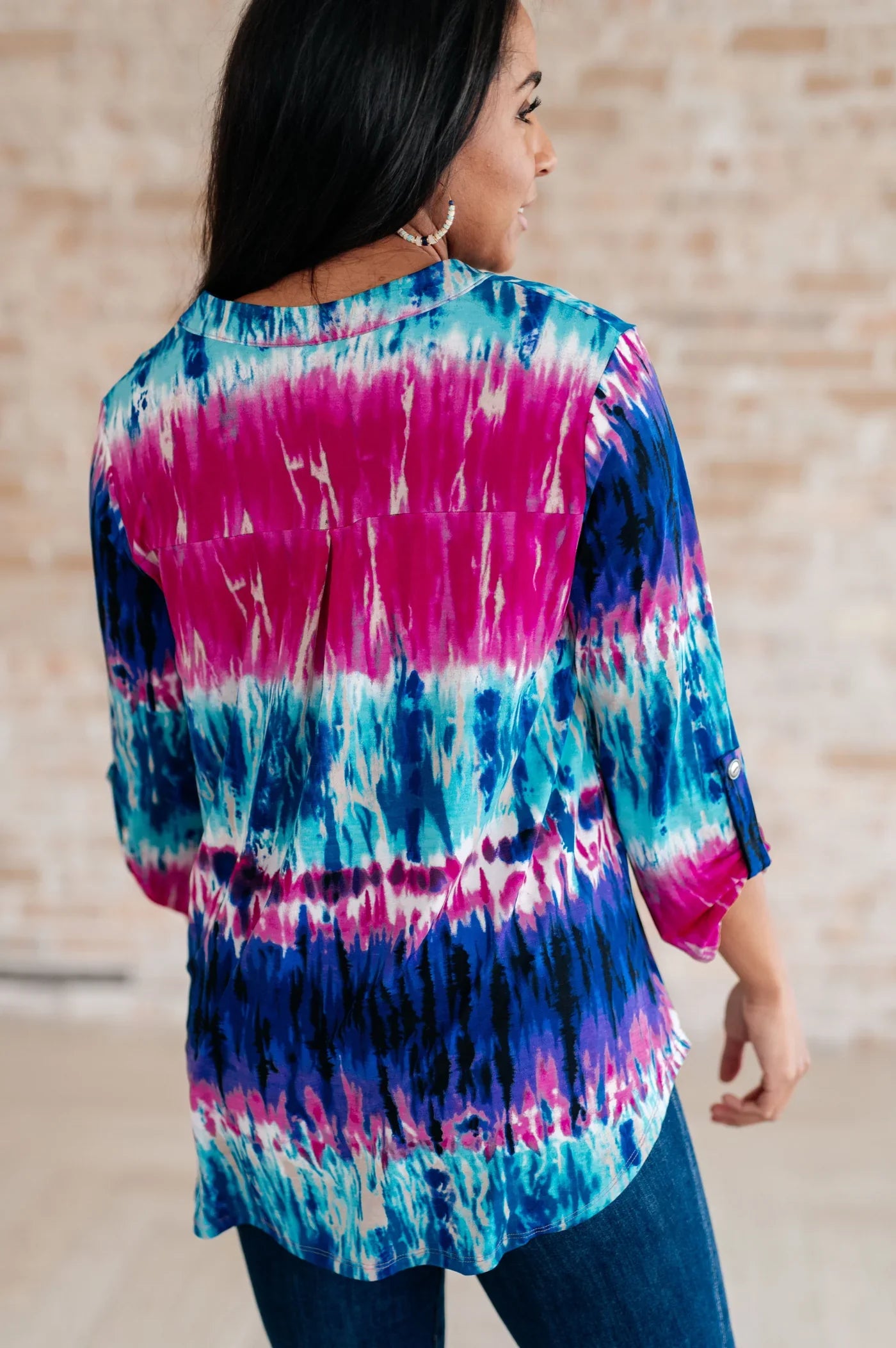 Dear Scarlett Tie Dye Top (S)