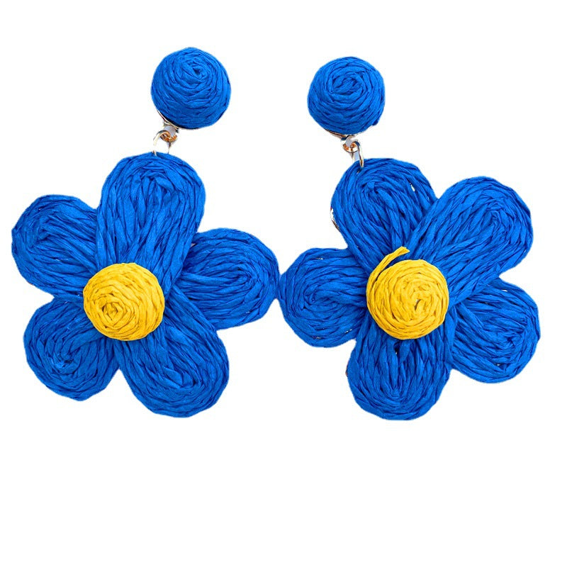 Sweet Summer Flower Hang Earrings