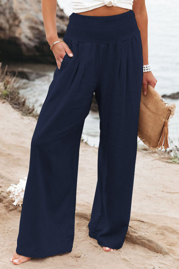 Summer Wide Leg Linen Pants SALE