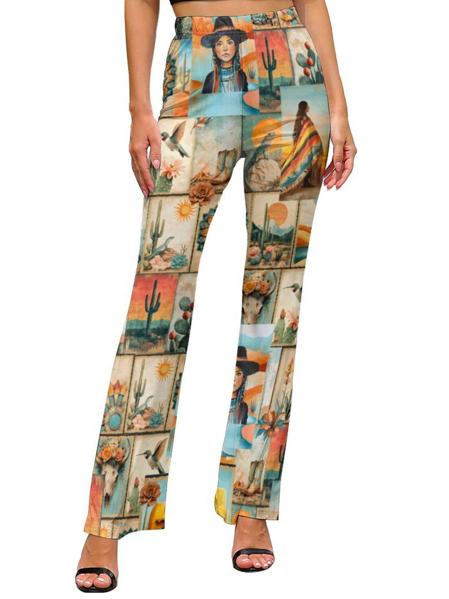 Baha Ranch Colores de Mexico Flare Pants Pictures of the Southwest