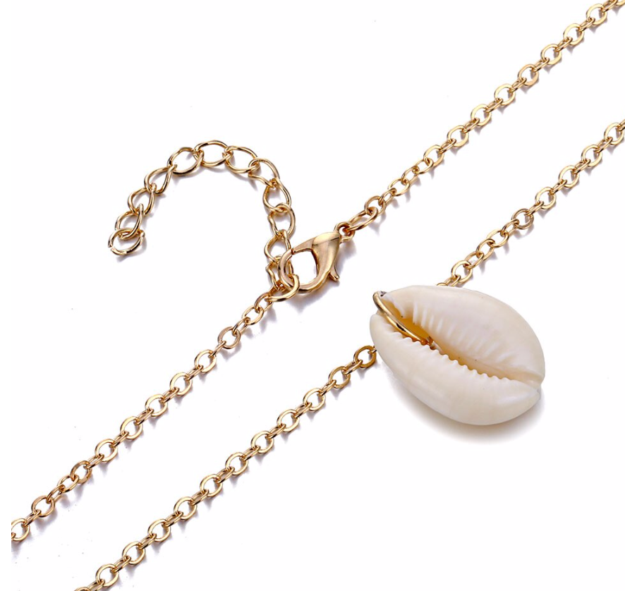 Gold Shell Necklace