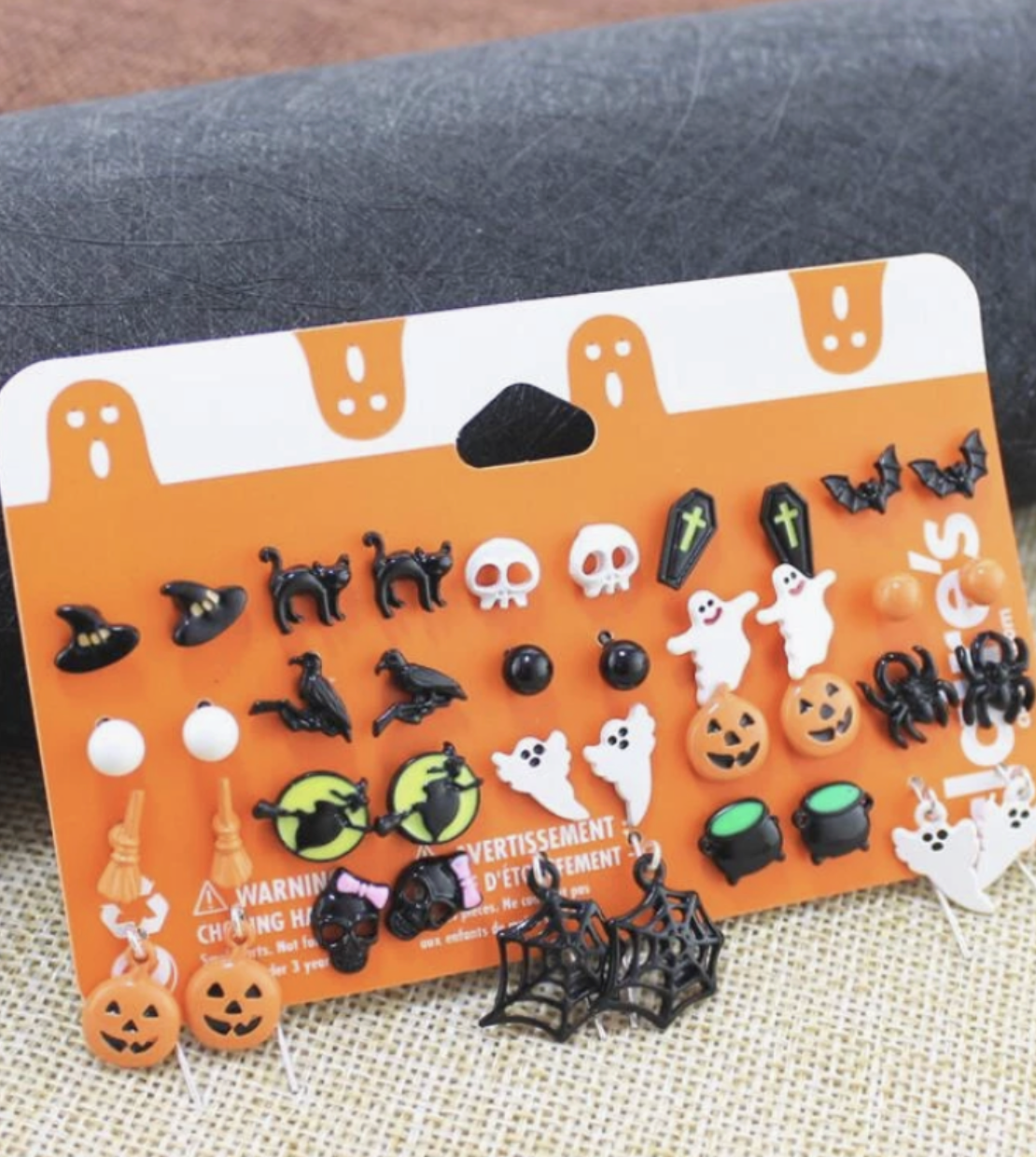 Packs of Halloween Stud Earrings