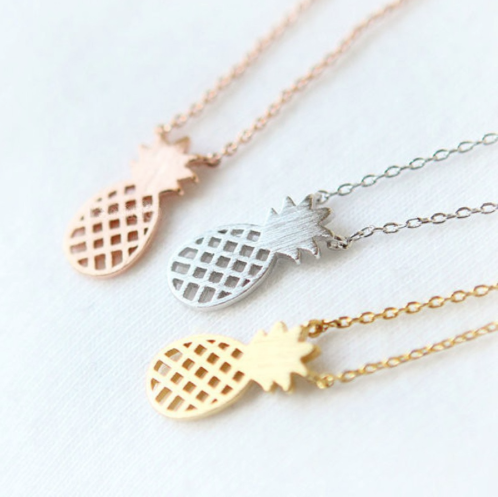 Pineapple Charm Necklace