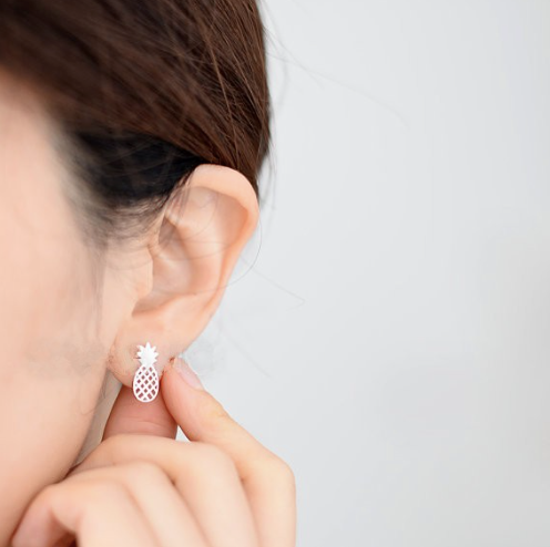 Pineapple Stud Earrings