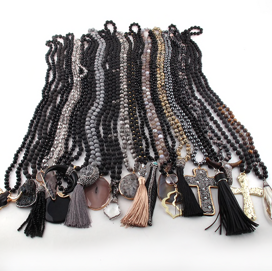 Black Statement Piece Necklaces