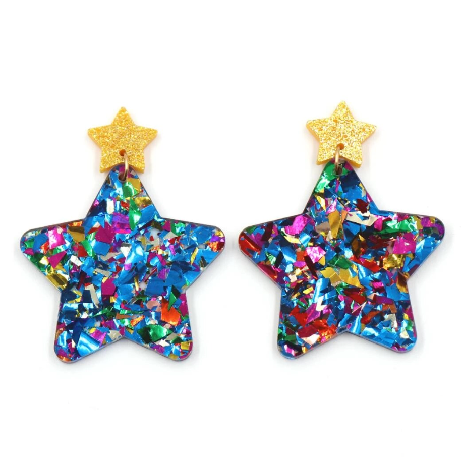 Dazzle Me Star Earrings