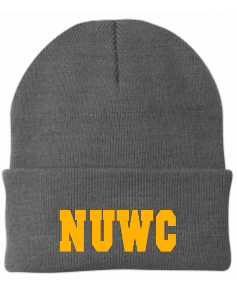 NUWC Embroidered Beanies