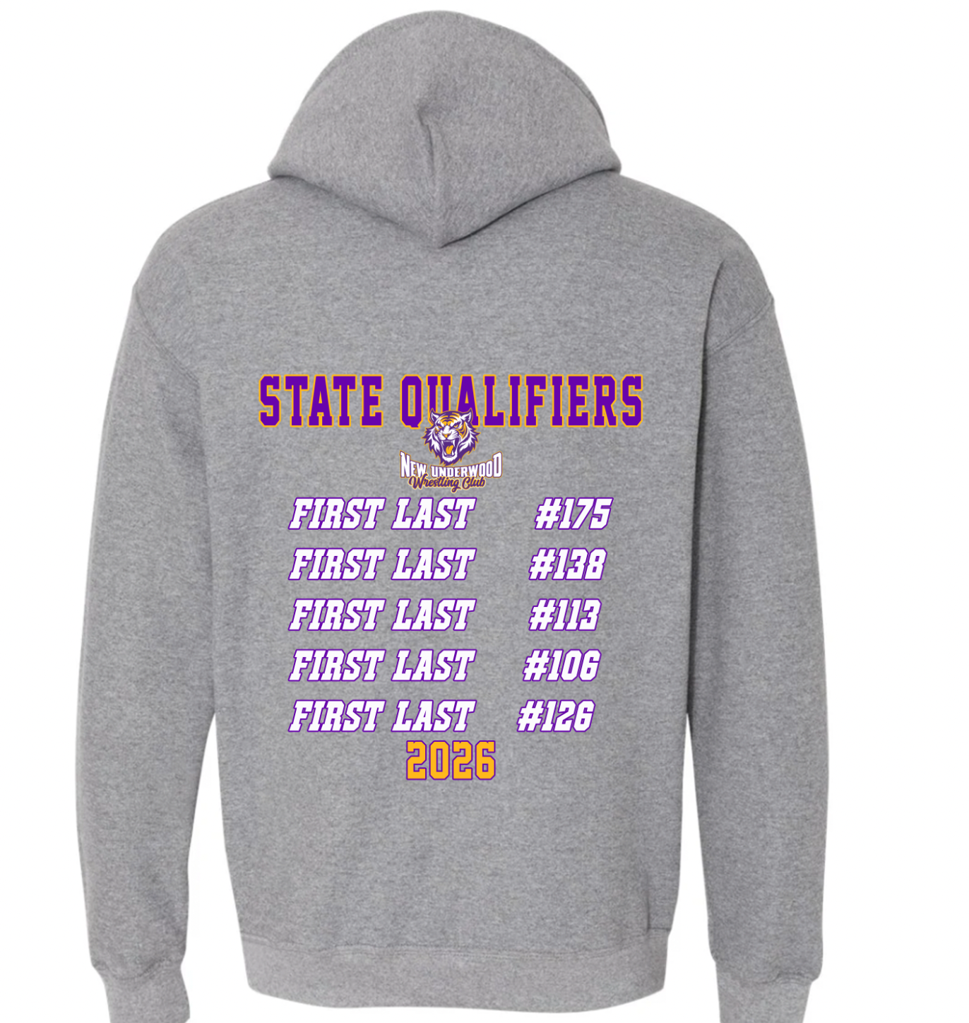 NUWC State Qualifier Hoodie
