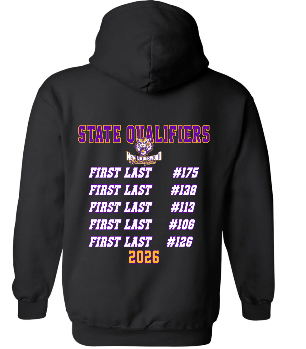 NUWC State Qualifier Hoodie