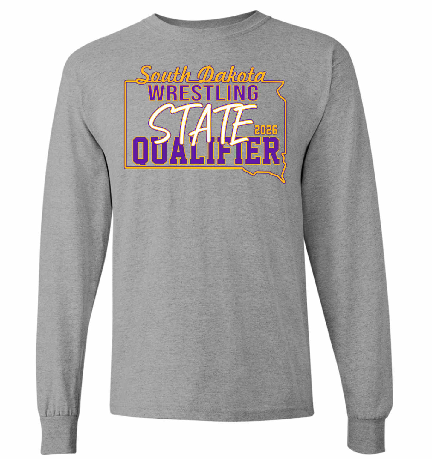 NUWC State Qualifier Long Sleeve T
