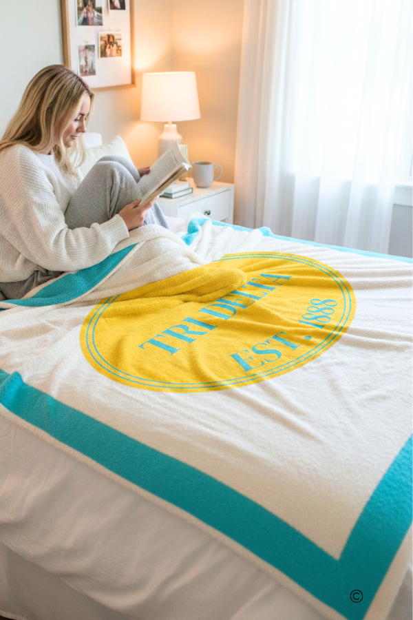 SC - ETA 6/22 - Tri Delta Luxury Blanket