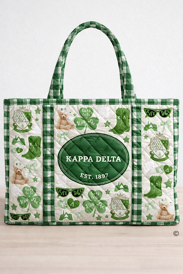 SC - ETA 6/30 - Kappa Delta Sorority Tote Bag