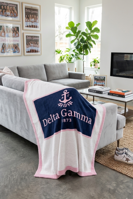 SC - Delta Gamma Luxury Blanket
