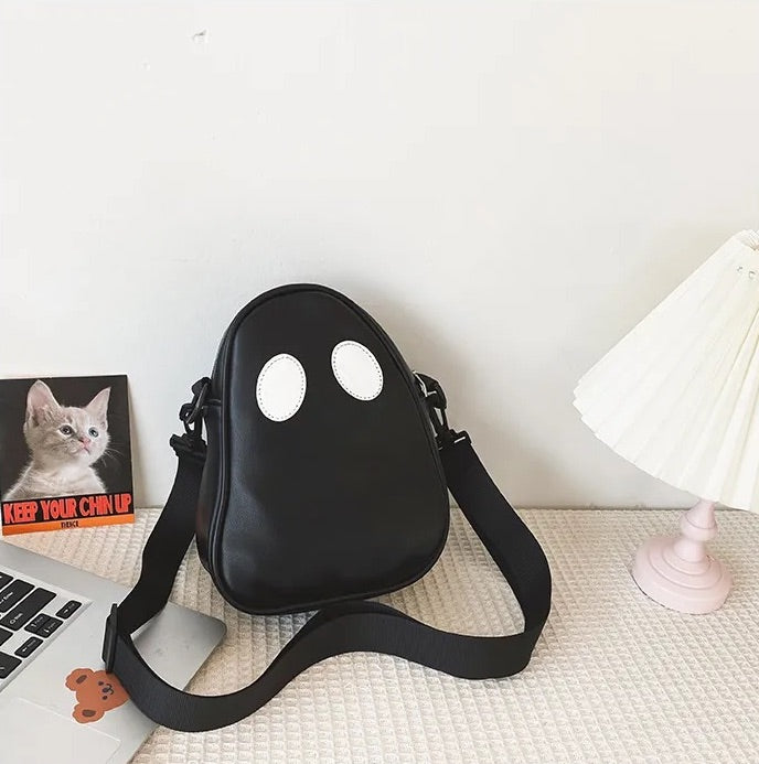 Black And White Ghost Purse Cross Body PRE ORDER